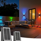 Waterdichte 4 LED Decoratieve Wandspot op zonne-energie voor buiten