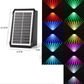 Waterdichte 4 LED Decoratieve Wandspot op zonne-energie voor buiten