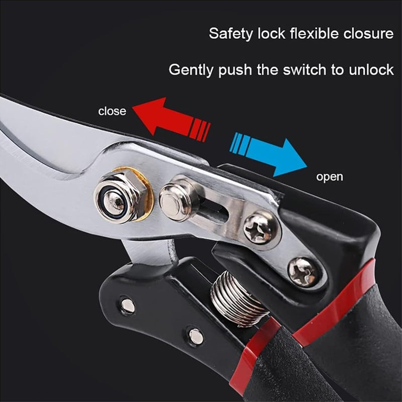 📣2025 Necessary For Pruning ✂️Pruning Shears with Locking Safety Feature