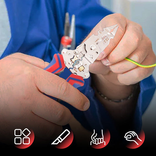 ⚡Alicate de Eletricista Dobrável Multifuncional com Função de Medição Elétrica