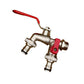 🔥 PROMOÇÃO RELÂMPAGO: 50% DE DESCONTO! ⚙️ Torneira de Jardim Universal de Aço Inox com Dupla Saída – Válvulas Independentes, Resistente e Fácil de Instalar 🚰