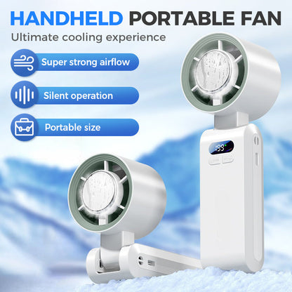 📣📣PROMOÇÃO IMPERDÍVEL🥳 +50 MIL VENDIDOS!🔥 Ventilador Portátil com Refrigeração Gelo