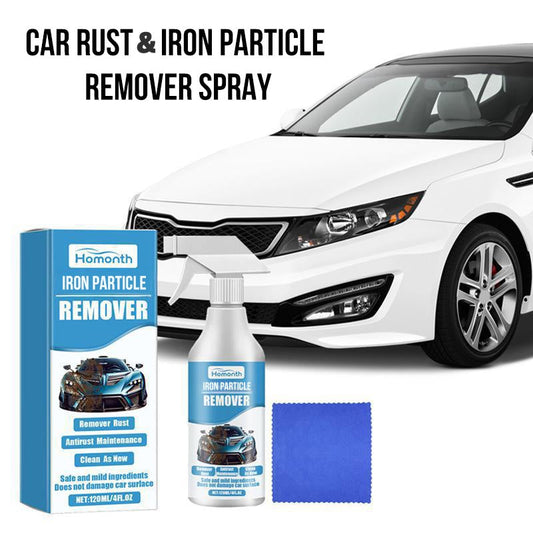 🎁🚗Spray Removedor de Ferrugem e Partículas de Ferro para Carro✨🔥Compre 3, Ganhe 2 Grátis!