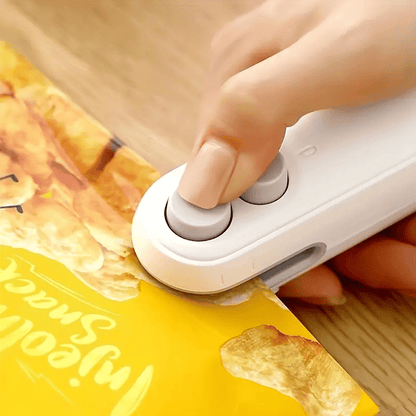 💥Selador Térmico Portátil Manual Mini para Embalagens Plásticas de Alimentos Doméstico