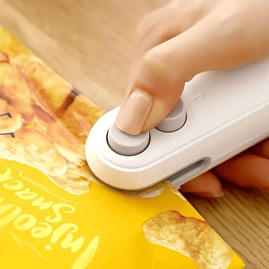 💥Selador Térmico Portátil Manual Mini para Embalagens Plásticas de Alimentos Doméstico
