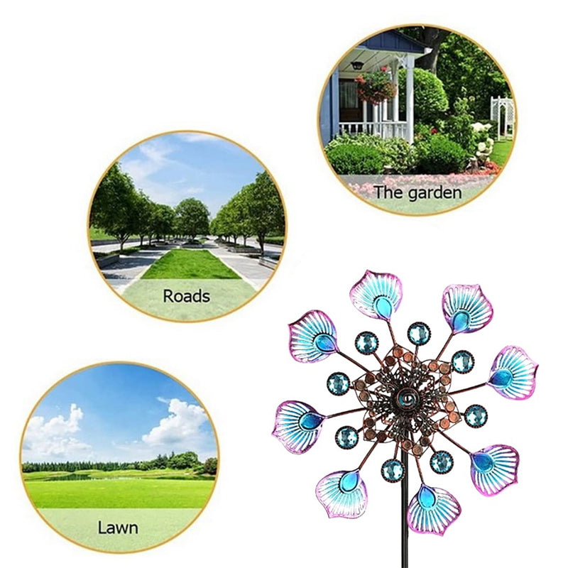 Peacock Tail Wind Spinners for Yard & Garden（50% OFF）