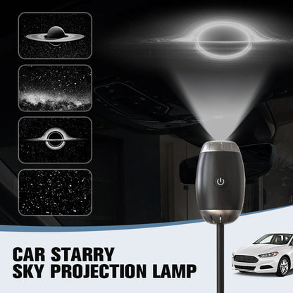✨ Mini Projetor Céu Estrelado — Iluminação Ambiente para Carro e Casa ✨