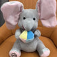 🐘 50% DE REDUÇÃO! 🎁 Ursinho de Elefante Cache-Cache - Pelúcia Interativa com Efeito Surpresa, Ideal para o Despertar dos Pequenos 🧸✨
