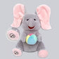 🐘 50% DE REDUÇÃO! 🎁 Ursinho de Elefante Cache-Cache - Pelúcia Interativa com Efeito Surpresa, Ideal para o Despertar dos Pequenos 🧸✨