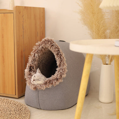 🐾 Winter Warm Huisdierbed – Knus, Geïsoleerd & Stijlvol!