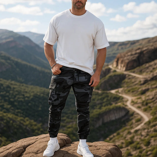 Calças Camufladas Premium para Homens – Durabilidade e Estilo em um só produto!
