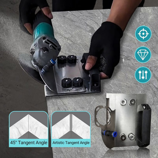 🎁Novidades 2026 | 50% DE DESCONTO 🔥 Suporte para Esmerilhadeira Angular – Corte em Chanfro de 45° para Telhas