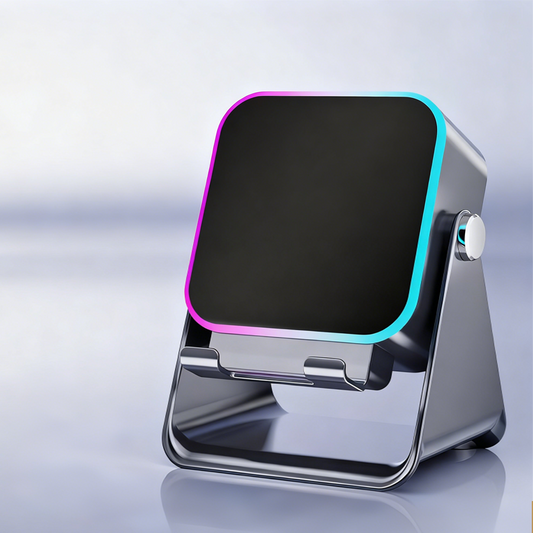 💗 ÚLTIMO DIA DE PROMOÇÃO – 50% DE DESCONTO ⚡ Mais de 50.000 vendidos! 🎶📱 Alto-falante Bluetooth por Indução Sem Fio 5-em-1 com Suporte Ajustável para Celular