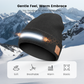 ⏳Desconto de 50% por tempo limitado💥🎁Gorro recarregável com Bluetooth e luz