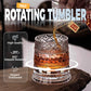 ✨ Cristal refinado com acabamento em formato de diamante 💎 🔄 Rotação total de 360° – um design exclusivo, pensado para verdadeiros apreciadores de bebidas finas. 🥃🍷