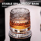 ✨ Cristal refinado com acabamento em formato de diamante 💎 🔄 Rotação total de 360° – um design exclusivo, pensado para verdadeiros apreciadores de bebidas finas. 🥃🍷