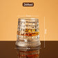 ✨ Cristal refinado com acabamento em formato de diamante 💎 🔄 Rotação total de 360° – um design exclusivo, pensado para verdadeiros apreciadores de bebidas finas. 🥃🍷