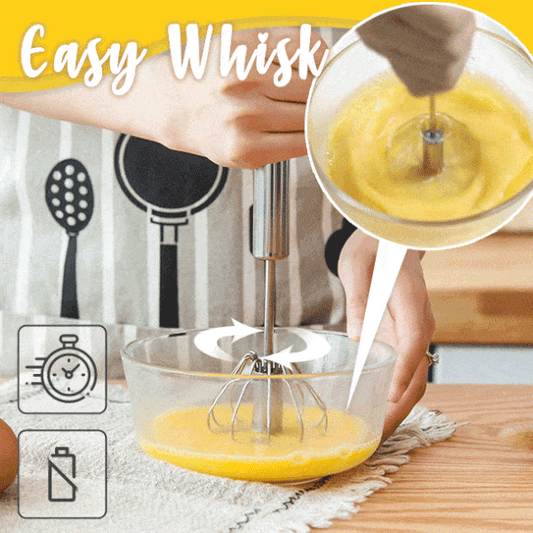🎄Compre 2 e ganhe 1 grátis🥚Batedor semiautomático de aço inoxidável