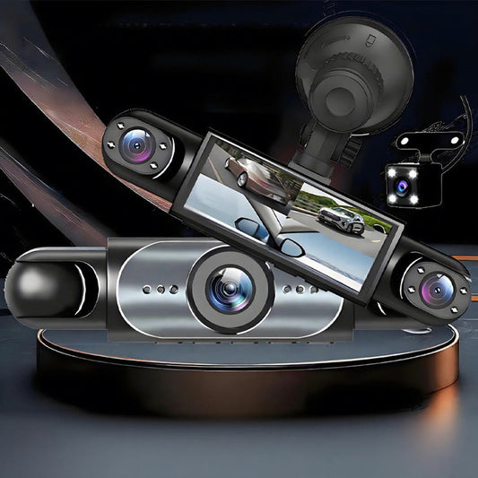 🚗📹 Câmera Veicular com Visão Noturna | Monitoramento 24h de Estacionamento