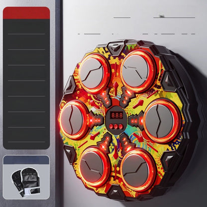 🎁 OFERTA DE NATAL ESPECIAL: 50% DE DESCONTO! 🎄Máquina Interativa de Boxe Musical Inteligente 🥊🎶