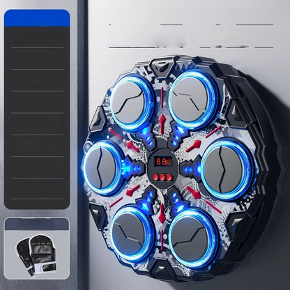 🎁 OFERTA DE NATAL ESPECIAL: 50% DE DESCONTO! 🎄Máquina Interativa de Boxe Musical Inteligente 🥊🎶