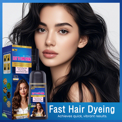 Tinta de Cabelo 3 em 1 com Pente Integrado ✨