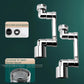 Adaptador para Torneira Universal Giratório 1440°🔄 e Antirrespingo 💧  Perfeito para todas as torneiras da sua casa! 🏠✨