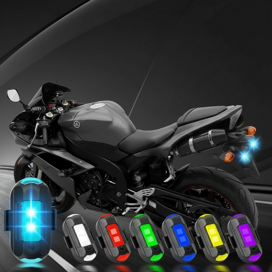 ✨ PROMOÇÃO 2026! ✨ Luz Estroboscópica LED Sem Fio para Carro