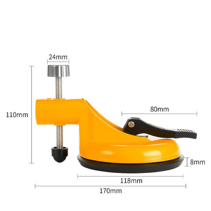 🔧Zwaar Uitgevoerde Tegelnivelleerder Met Zuigkracht - Sterke Vacuümzuigkracht & Duurzaam: Perfect Voor Vlakke Tegels/Glas!