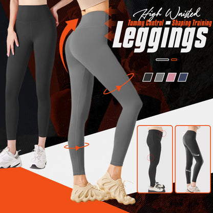 🔥 Leggings de Treino Modeladoras de Alta Cintura – Controle Abdominal
