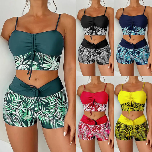 Maiô Biquíni Estampado Feminino 👙 | Estilo e Conforto para o Verão!