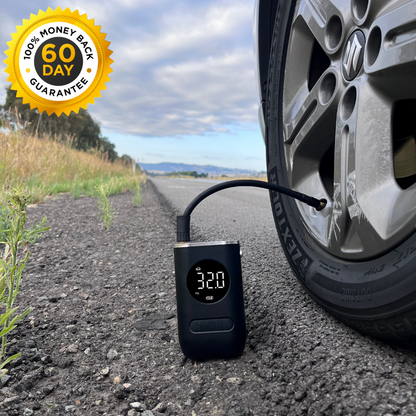 🚗 Inflador Elétrico de Pneus Portátil! ⚡Preencha Pneus Rápido e Sem Estresse
