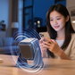🔥Oferta limitada de 50% de desconto!🔥 Caixa de som Bluetooth sem fio 5 em 1 com função de indução (carregamento por indução) e suporte ajustável para celular.