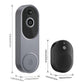 💐 50% DE DESCONTO AGORA! 📱 Campainha Inteligente HD – Acesso remoto e alertas instantâneos – Vídeo nítido, detecção de movimento e áudio bidirecional, ideal para segurança residencial 🚪