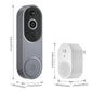 💐 50% DE DESCONTO AGORA! 📱 Campainha Inteligente HD – Acesso remoto e alertas instantâneos – Vídeo nítido, detecção de movimento e áudio bidirecional, ideal para segurança residencial 🚪