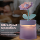 💐 Umidificador de Mesa Florido com Luz Noturna 💦