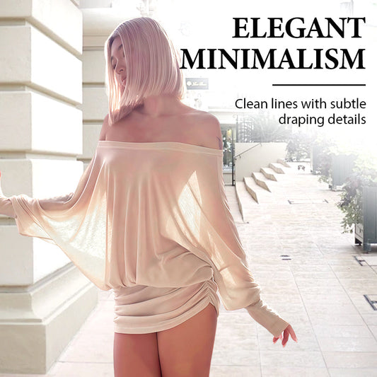 👗✨Saia Plissada Ombro a Ombro Moda – Estilo Minimalista Atemporal, Corte Flattering para o Corpo, Conforto o Dia Todo!✨👗