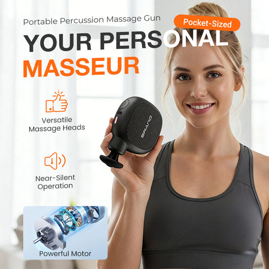 🔥Lançamentos 2026: 50% de Desconto por Tempo Limitado!🔥 Pistola de Massagem Portátil a Percussão