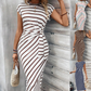 🥳PROMOÇÃO QUENTE 2026 – 50% DE DESCONTO!🥳 💞 MAIS DE 50 MIL VENDIDOS! 🌸 Vestido Justo com Nó Feminino – Estampa de Onça, nó que modela a barriga. Confortável e elegante para festas ou encontros românticos. Sinta-se deslumbrante. ✨🌹