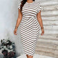 🥳PROMOÇÃO QUENTE 2026 – 50% DE DESCONTO!🥳 💞 MAIS DE 50 MIL VENDIDOS! 🌸 Vestido Justo com Nó Feminino – Estampa de Onça, nó que modela a barriga. Confortável e elegante para festas ou encontros românticos. Sinta-se deslumbrante. ✨🌹