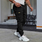 🌞 Lançamentos de verão – Economize até 50%! 💰 Calça cargo masculina com cordão de ajuste
