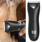 Electric Body Hair Trimmer, Men's Wireless Intimate Hair Trimmer, Waterproof Electric Shaver