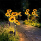 🌻50% DE DESCONTO!☀️Lâmpadas Solares de Girassol Impermeáveis – Pétalas Realistas, Proteção IP65 e Iluminação Automática de 8 a 12 horas☀️🌻
