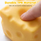📢📢 50% OFF!!! ⏰ Brinquedo anti-stress de queijo gigante – Alívio terapêutico com aperto super satisfatório! ✨