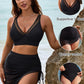 💥 Modelo 2026 | Caimento Perfeito e Super Confortável🌸Ideal para Praia, Piscina e Lazer! 🎁 Oferta Especial por Tempo Limitado🔥Conjunto de Biquíni Feminino de Cintura Alta em Malha🩱