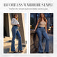 🥳PROMOÇÃO QUENTE 2026🥳MAIS DE 50 MIL VENDIDOS!👖 50% DE DESCONTO! Calças Jeans Flare de Cintura Alta Elástica – Controle abdominal suave, elastano confortável. Bota flare que valoriza o corpo. Perfeita para o dia a dia. 🌸