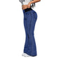🥳PROMOÇÃO QUENTE 2026🥳MAIS DE 50 MIL VENDIDOS!👖 50% DE DESCONTO! Calças Jeans Flare de Cintura Alta Elástica – Controle abdominal suave, elastano confortável. Bota flare que valoriza o corpo. Perfeita para o dia a dia. 🌸