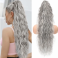 💜 ÚLTIMO DIA DE PROMOÇÃO - 🔥50% DE DESCONTO🔥 Extensão de cabelo cacheado e ondulado com rabo de cavalo