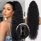 💜 ÚLTIMO DIA DE PROMOÇÃO - 🔥50% DE DESCONTO🔥 Extensão de cabelo cacheado e ondulado com rabo de cavalo