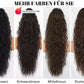 💜 ÚLTIMO DIA DE PROMOÇÃO - 🔥50% DE DESCONTO🔥 Extensão de cabelo cacheado e ondulado com rabo de cavalo